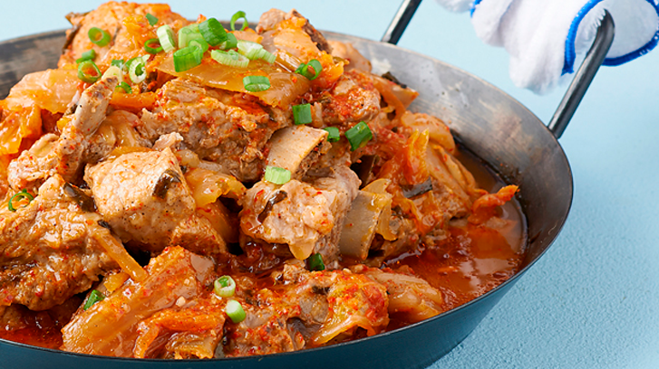 김치돼지갈비찜