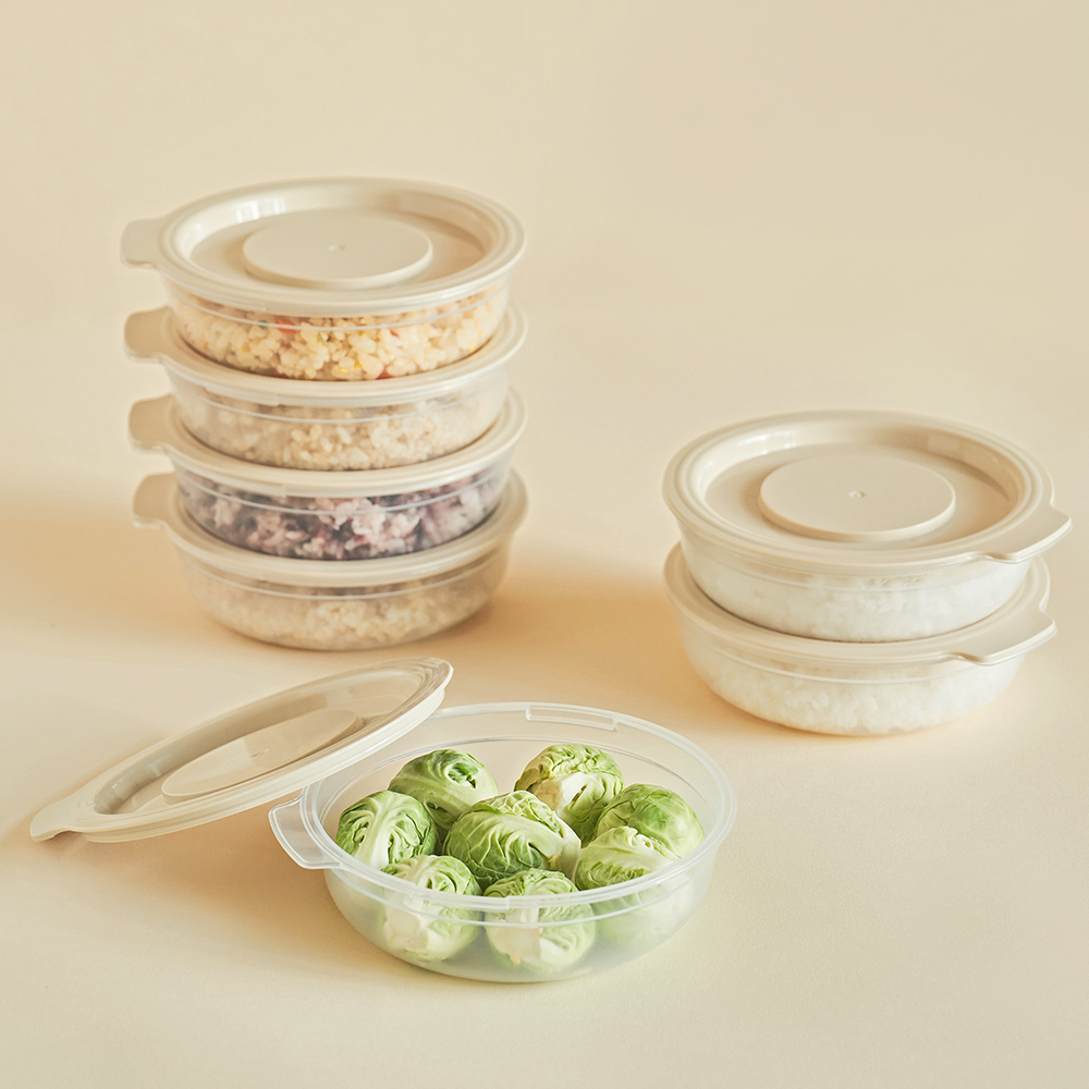 Qoono Warm Meal Rice Container Kitchen Tool-4PCS