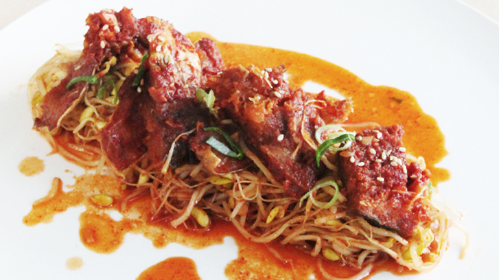 황태포콩나물조림