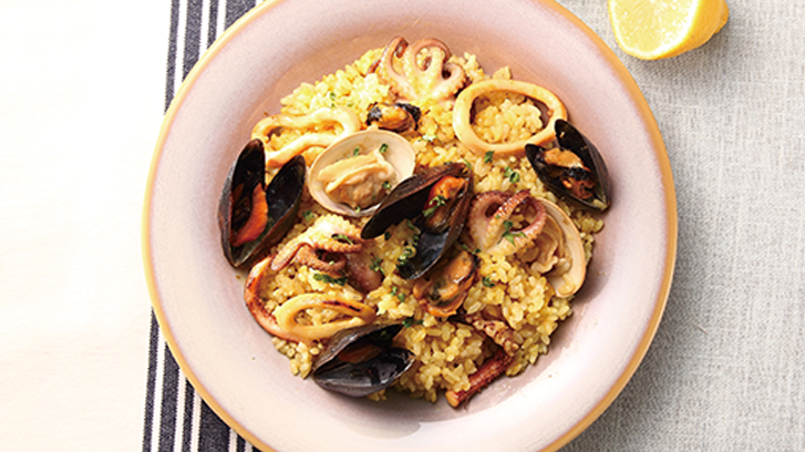 해물카레빠에야