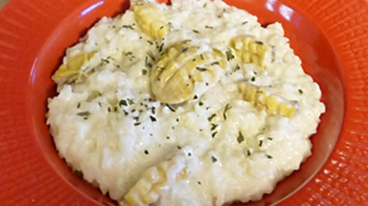 전복 크림 리조또