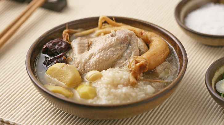 한방삼계탕