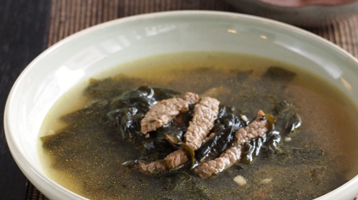 초간단 미역국